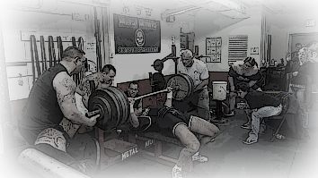 Ross Saldan bench press