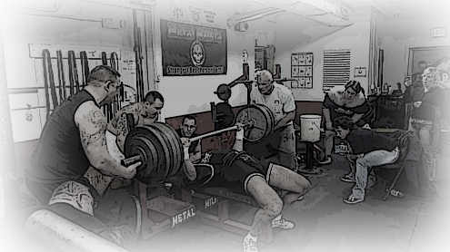 Ross Saldan bench press