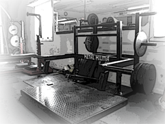 METAL MILITIA BELT SQUAT FOR SALE