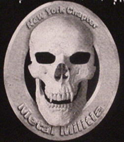 METAL MILITIA NEW YORK LOGO